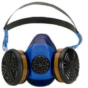 Mascarilla Silicona Azul A1P3 2 Filtros ZVG