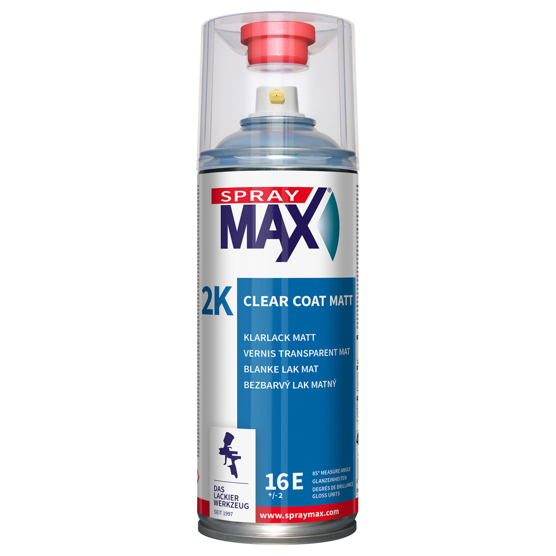 Spray Barniz Mate 2K - 400ml. SPRAY MAX