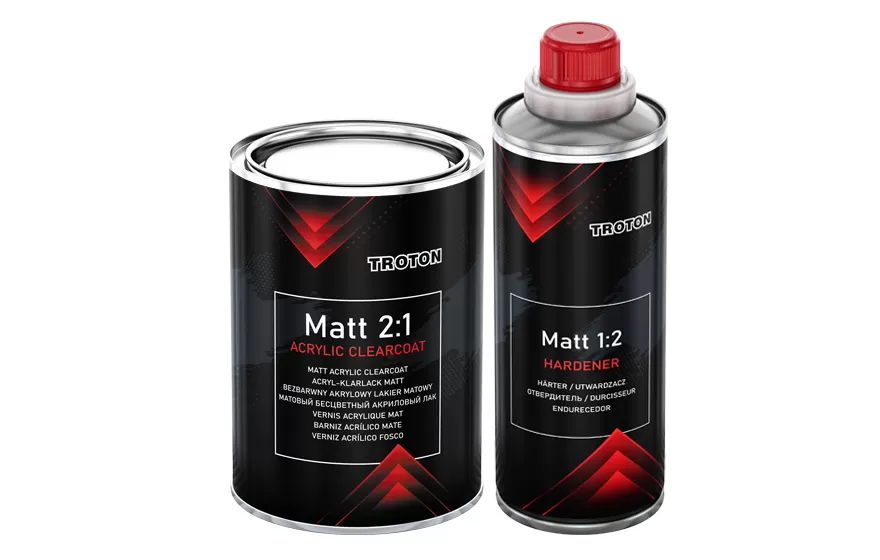 Barniz 2:1 Mate - 1 Ltr. TROTON