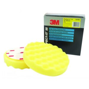 Boina Abrillantado Amarilla 150mm. (2Uds) 3M