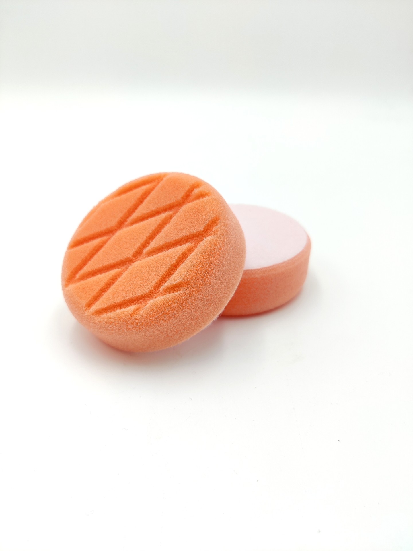Esponja Pulir "Diamante" Naranja - 75mm. UP CARR