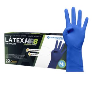 Guante Látex HR8 sin polvo (50 Ud.)