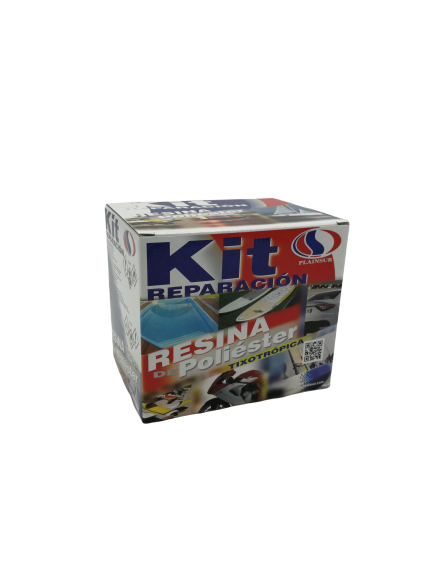 Kit Reparación Resina de Poliester - 1Kg. PLAINSUR