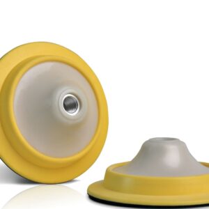 Plato Pulir Amarillo Velcro M14 (180mm.)