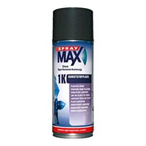 Spray Plásticos Negro Mate - 400ml. SPRAY MAX