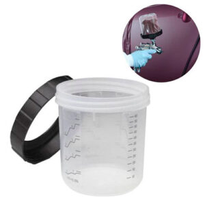 Vaso Mezcla Plast. Soporte Rígido - 600cc.