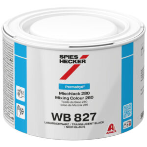 WB827 Translucent Black - 0,5 Ltr. SPIES HECKER