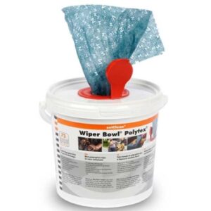 Wiper Bowl Paños Humedecidos en Detergente