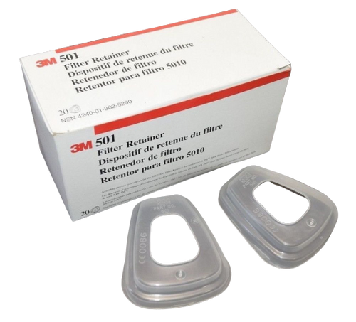 Retenedor filtro partículas 501 (2 uds.) 3M - Imagen 2