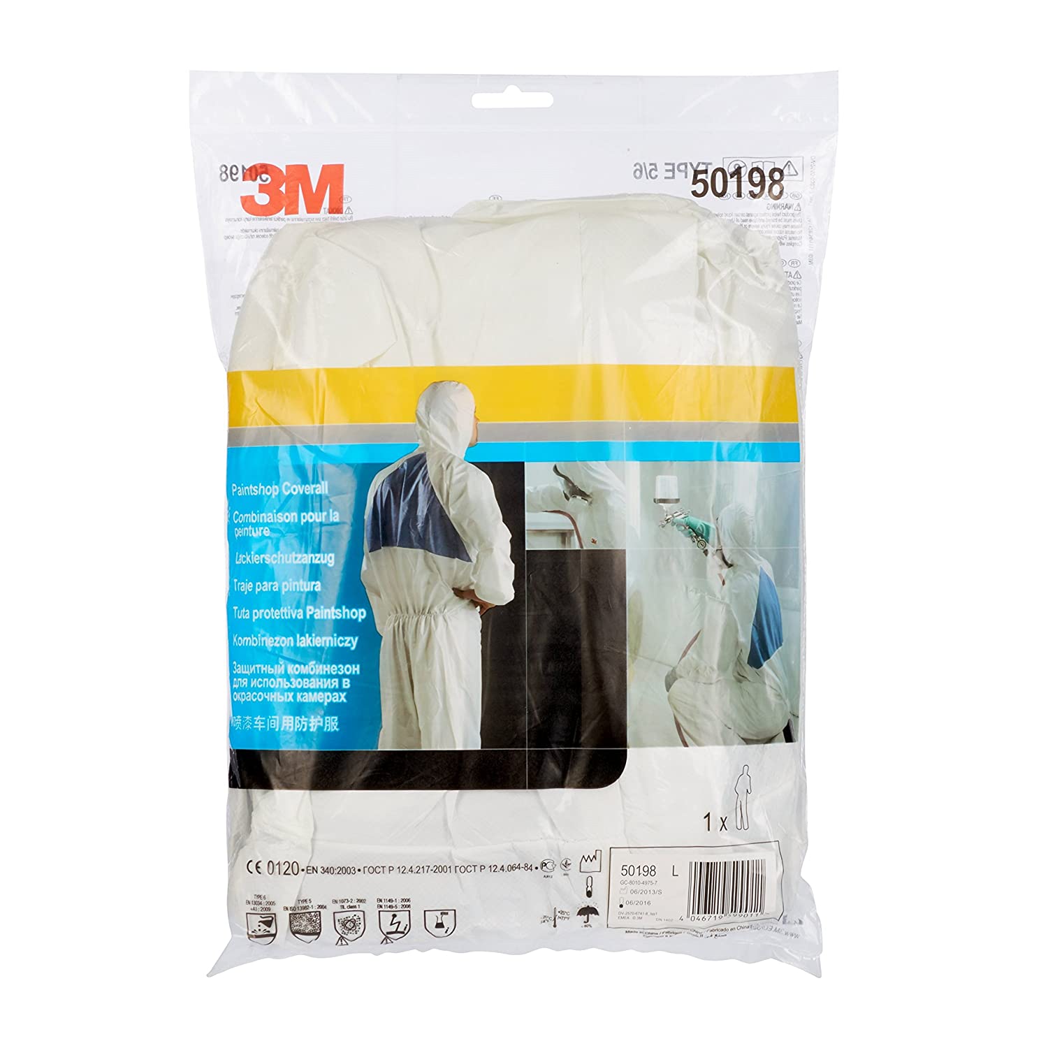 Mono TYVEK 50198 - Talla L 3M - Imagen 3